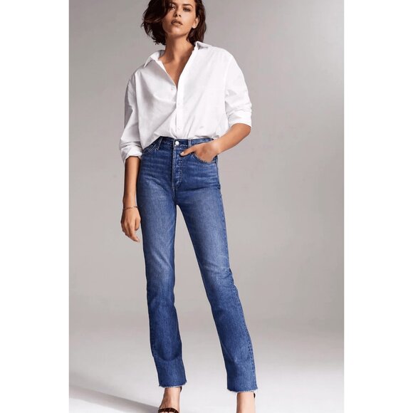 Aritzia Denim Forum The Nina Stovepipe Jeans - Picture 1 of 9